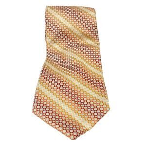 GIANFRANCO Autumn Fall Colors Men's 100 Percent Silk Neck Tie 58" Business